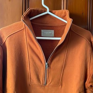 Everlane women’s XS half-zip organic cotton sweatshirt. Excellent condition.